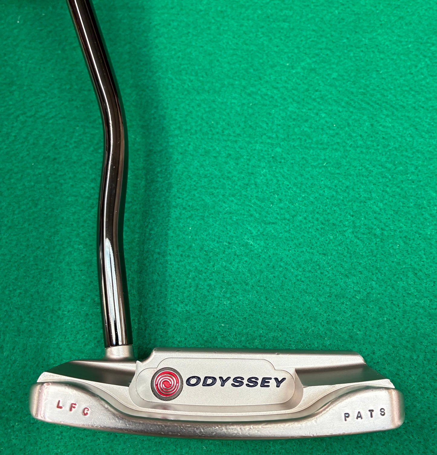 Tour Issue Toulon Design Chicago Putter 34" | LFC & St. Pats Stamping | New Lamkin Pistol Grip | New Leather Headcover | Great Condition