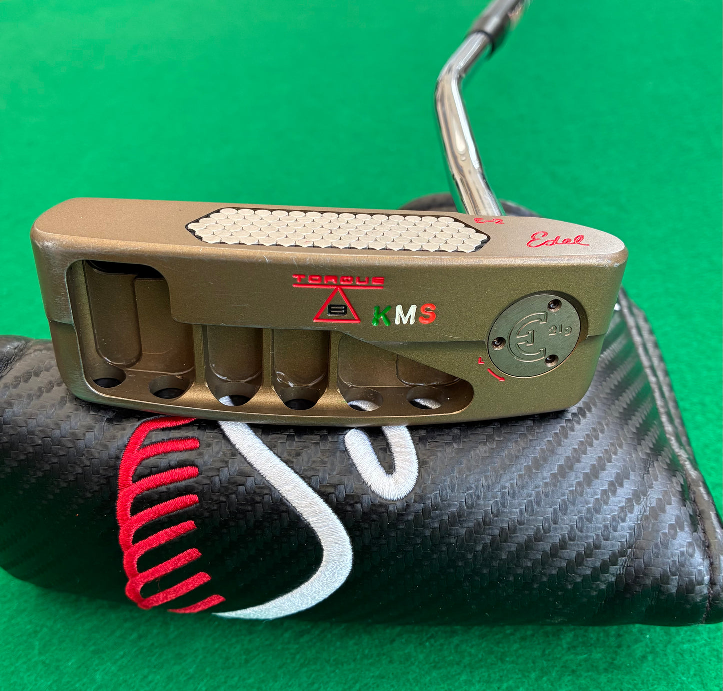 Edel E-2 Torque 8 Putter 34" | Tour Stability Shaft | Original Grip & Headcover | Great Condition | Custom Fitting