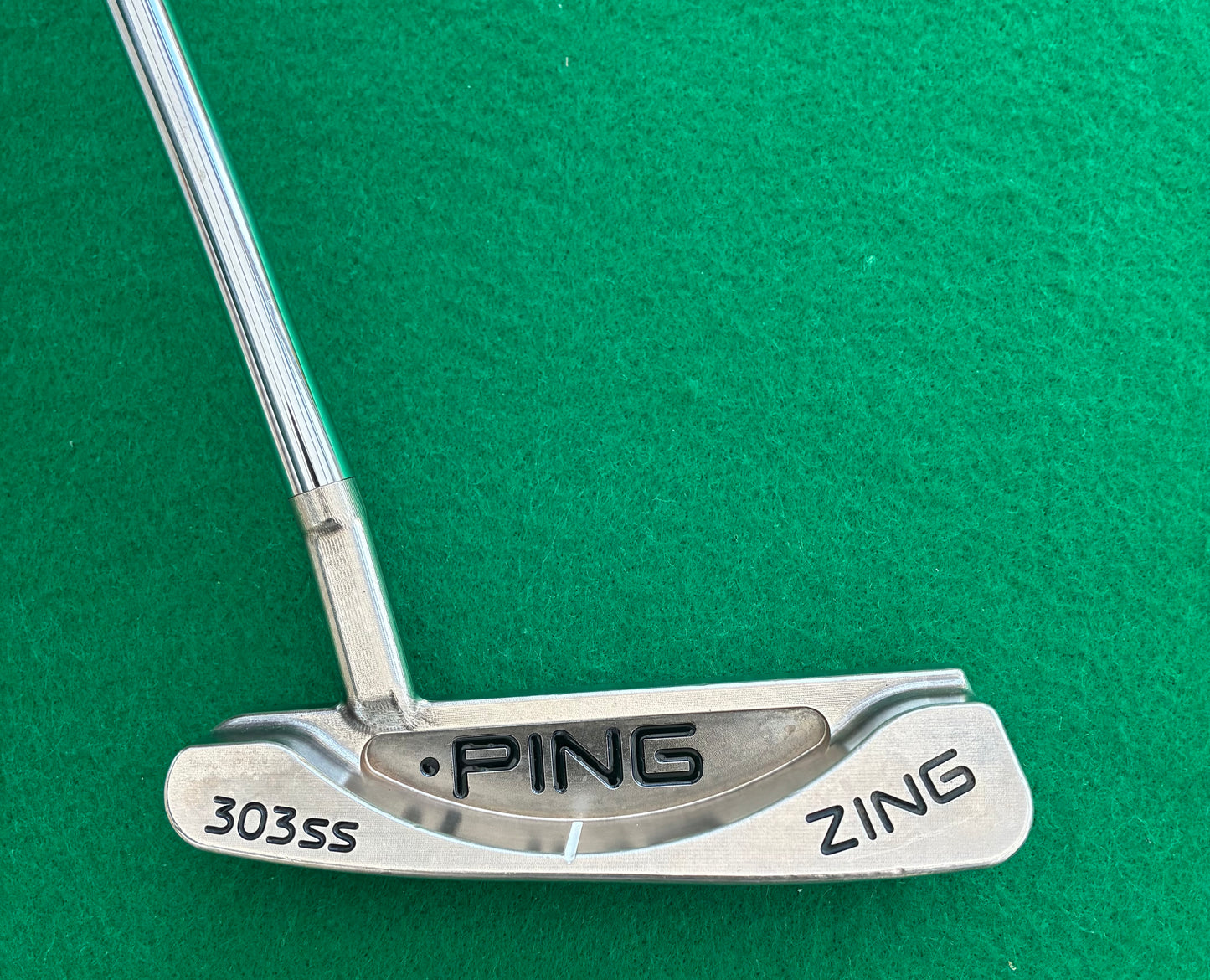 Ping Redwood 303SS Zing Putter 34" | Iomic Grip | Tweed Gimme Golf Headcover | Great Condition | Classic Design