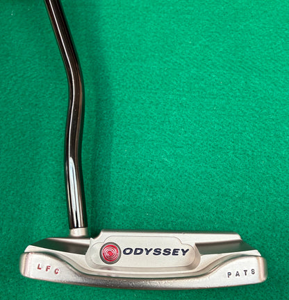 Tour Issue Toulon Design Chicago Putter 34" | LFC & St. Pats Stamping | New Lamkin Pistol Grip | New Leather Headcover | Great Condition