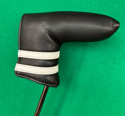 Tour Issue Toulon Design Chicago Putter 34" | LFC & St. Pats Stamping | New Lamkin Pistol Grip | New Leather Headcover | Great Condition