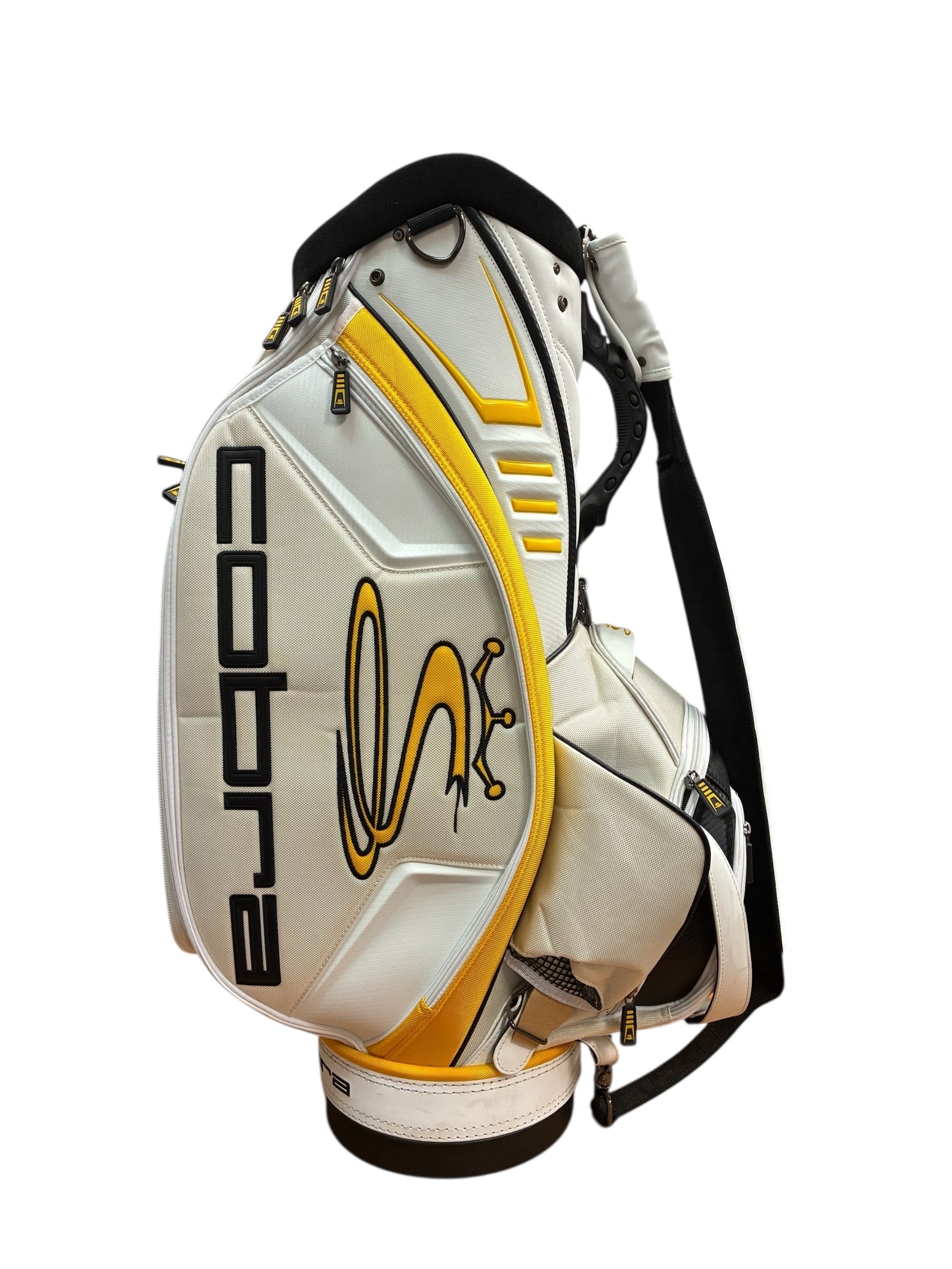 Cobra Tour Bag Yellow & White | Rain Cover Included | Great Condition | Premium Cart Bag