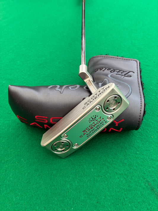 Scotty Cameron Super Select Squareback 2 Putter 38" | Original Grip & Headcover | Mint Condition | Long Putter