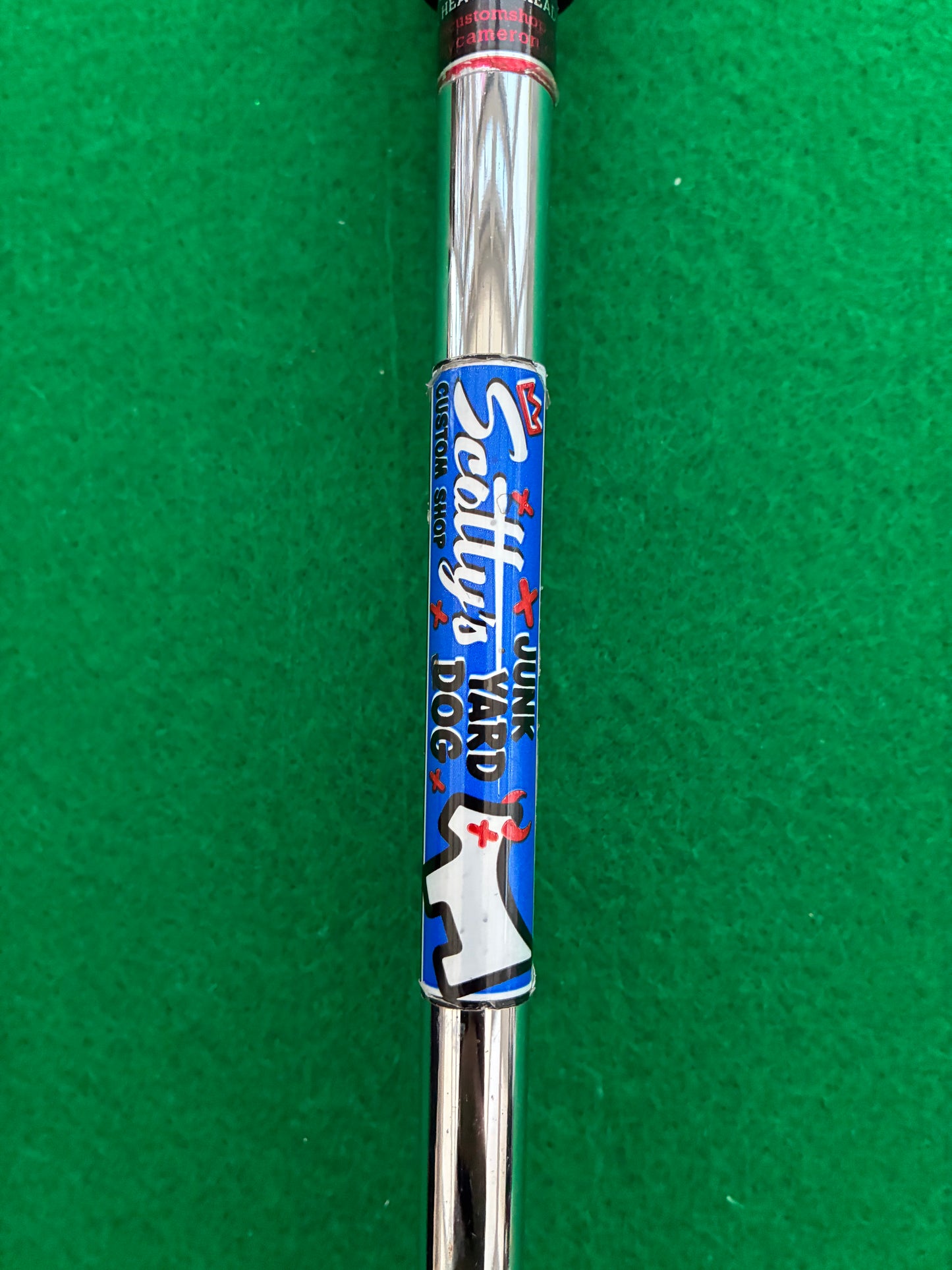 Scotty Cameron Studio Design 2.5 Putter 35" | Custom Shop | Red Pistol Grip | Custom Headcover | Amazing Condition