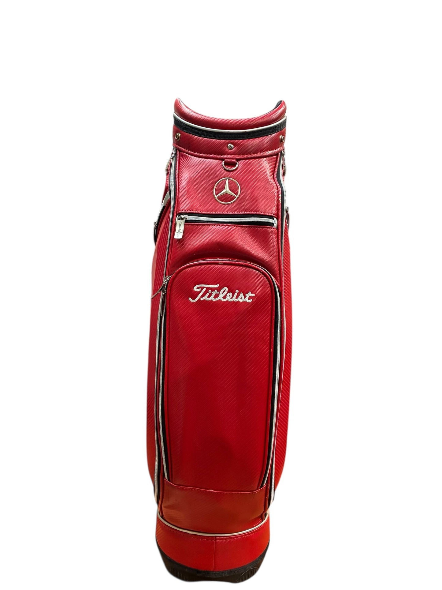 Limited Edition Mercedes-Benz Titleist Cart Bag - Race Car Red | 5 Dividers & Rain Cover