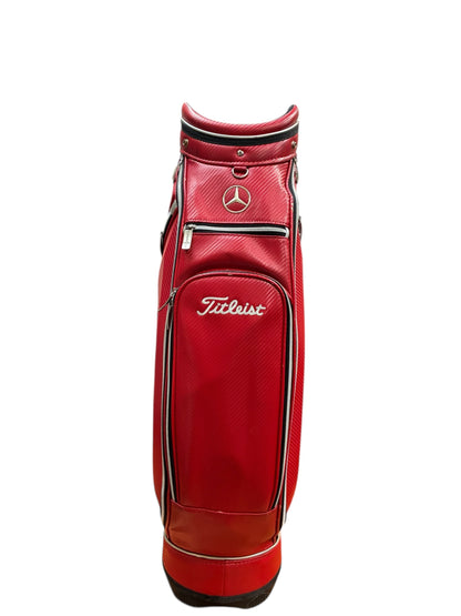 Limited Edition Mercedes-Benz Titleist Cart Bag - Race Car Red | 5 Dividers & Rain Cover