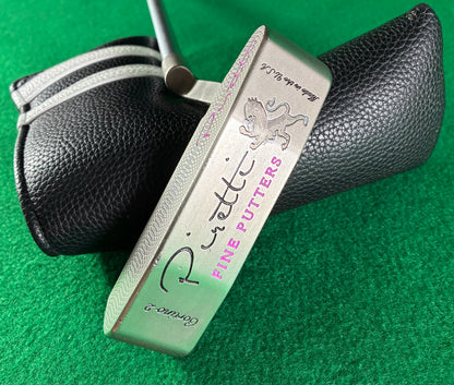 Piretti Gortino II Fine Milled Putter 36.5" - KBS C-Taper Shaft | SuperStroke 2.0 XL |Refurbished