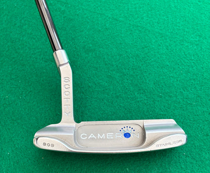 Scotty Cameron Newport Beach Studio Stainless Putter 35" | KBS CT Tour Black Shaft | Studio Design Pistol Grip | Great Condition