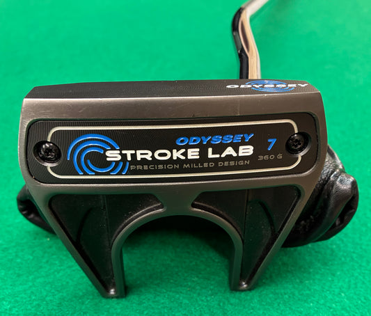 Odyssey Stroke Lab 7 Putter 33" | Lamkin Grip | Original Headcover | Great Condition | Advanced Shaft Technology